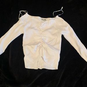 White off shoulder top. Size XL